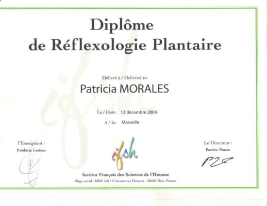 REFLEXOLOGIE PLANTAIRE